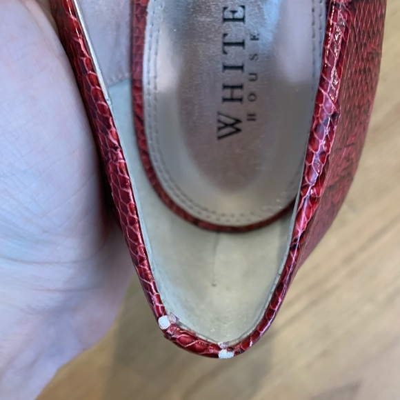 WHBM Diane Red Pumps - Picture 6 of 6
